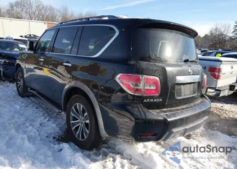 2019 Nissan Armada Sl from USA, damaged, VIN JN8AY2NCXKX512407